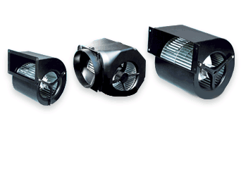 Ventiladores (BLDC) Sirocco con Rotor Externo de Entrada Doble