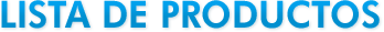 Lista de Productos